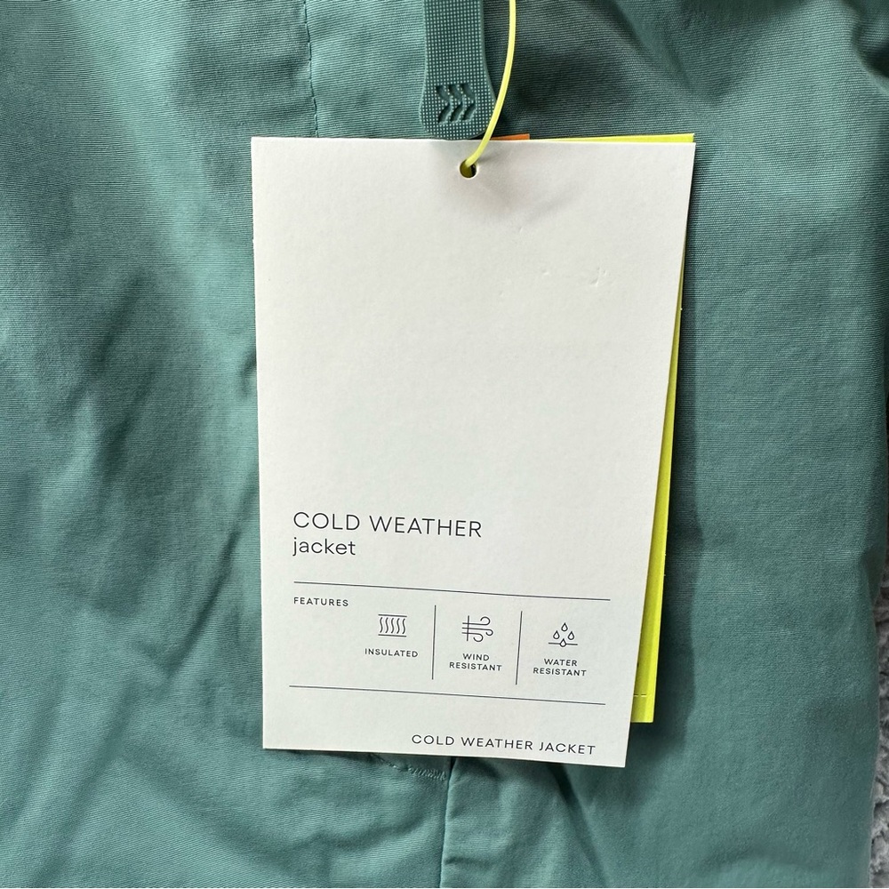 All in Motion Turquoise Cold Weather Jacket Coat - Picture 7 of 11